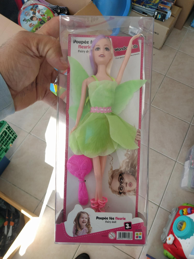 POUPÉE FEE FLEURIE