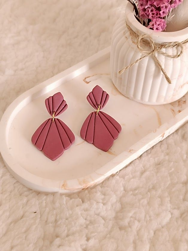 Boucles d&#039;oreilles en argile polymère