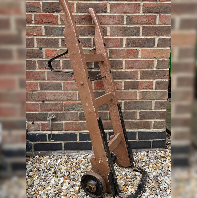 A 1950’s Railway Station Luggage Cart