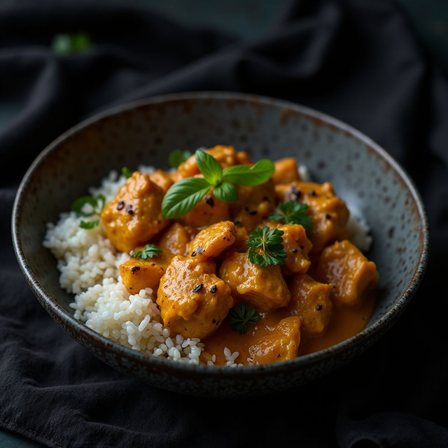 Dish: Chicken Curry &amp; White Rice