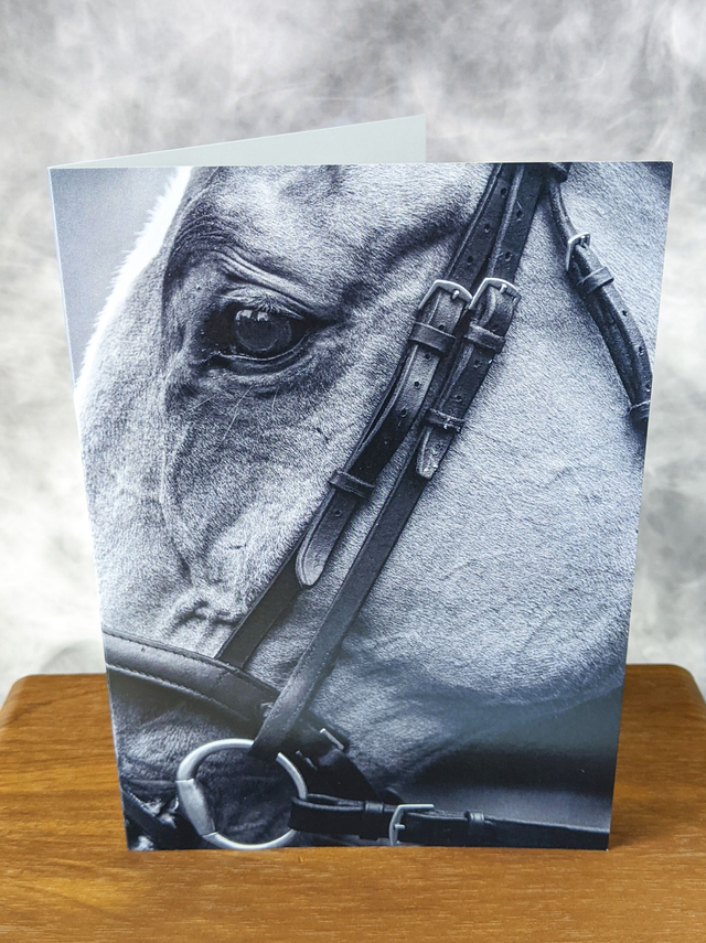 Window to Their Soul Blank Card