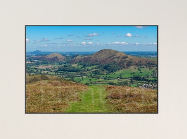A View From The Mynd - limited edition poster print.