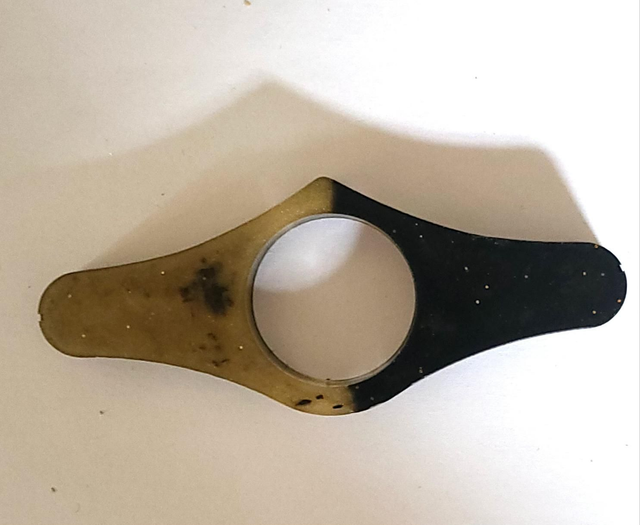 Bague de lecture noir or