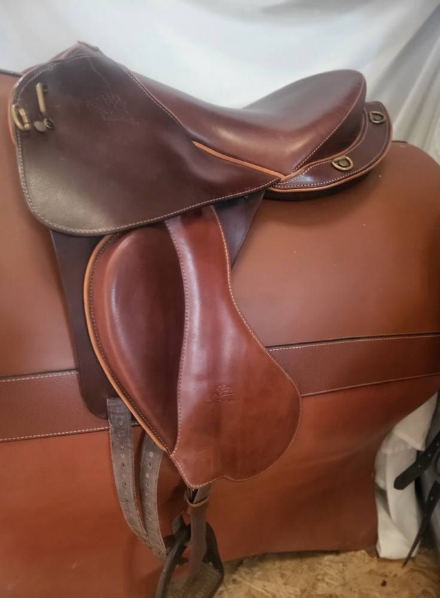 Selle Gaston Mercier Lévézou - 17,5" – complète