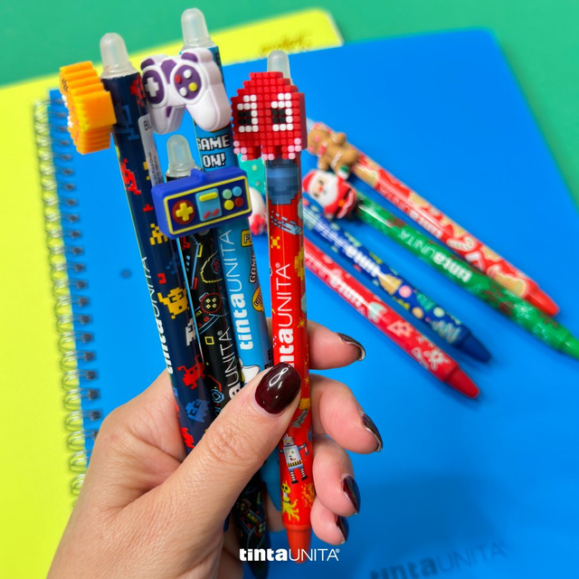 Penna cancellabile GAME - BLU