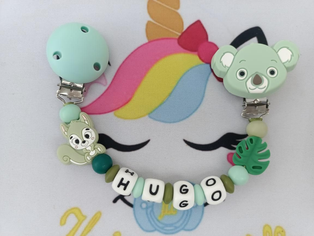 Attache doudou Écureuil 