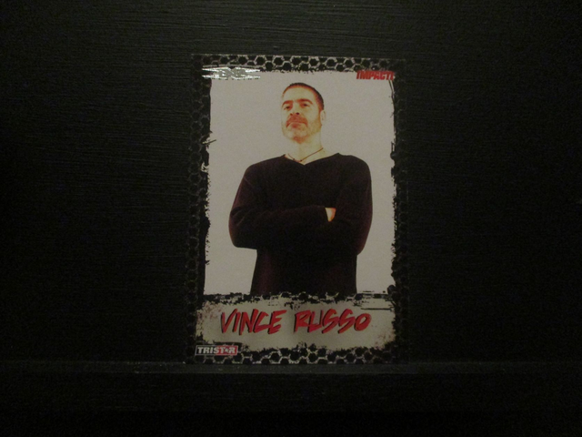 Vince Russo - Tristar TNA Impact 35 Wrestling Original Trading Card #56