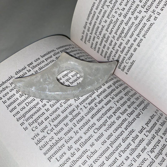 Bague de lecture Coco Blanche