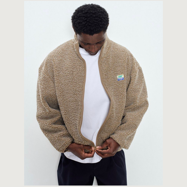 American Vintage Jacket Hoktown Melange Nutmeg