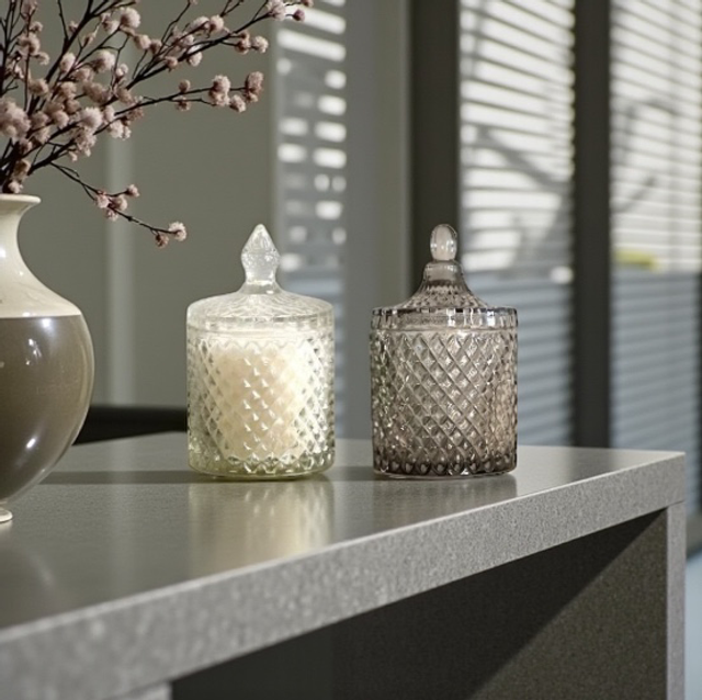 Deluxe Edition Wickless Candle (Clear Glass) 240g