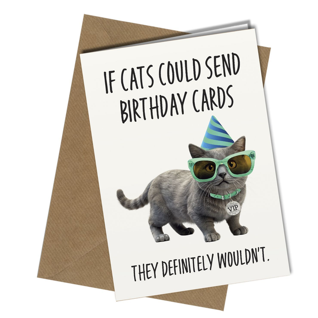 #191 VIP Cat | Birthday Card From The Cat