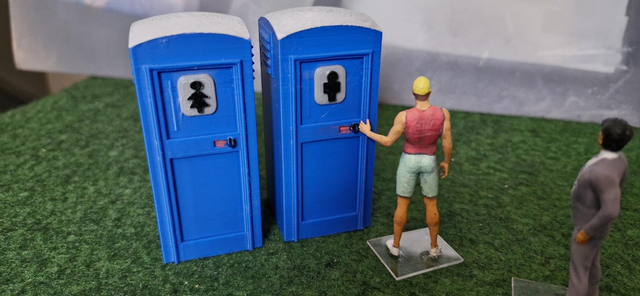Portable Toilet( blue) x2