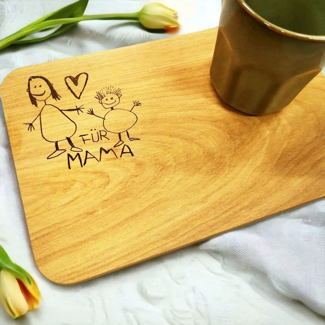 Fr�hst�cksbrettchen personalisiert