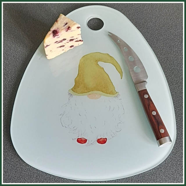 Gnome Glass Cutting Board