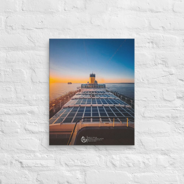 Canvas sunset cruise