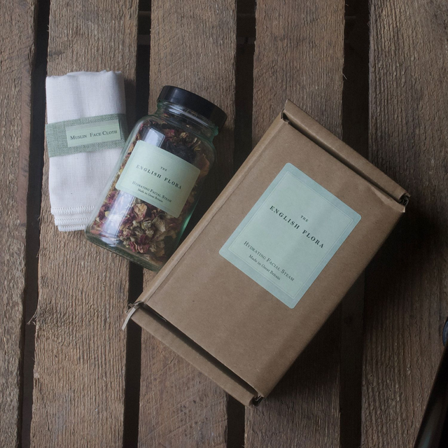 English Flora facial steam