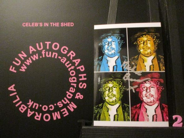 Michael Barber Authentic Autographed 6x4 Pop Art Limited Edition (2)