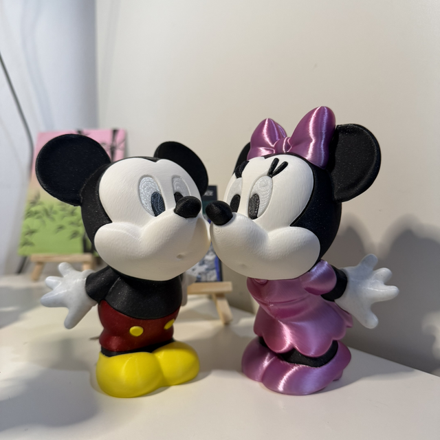 Fanart pla effetto multicolor o glitter