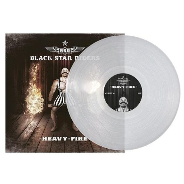Black Star Riders, Heavy Fire (Clear Vinyl)