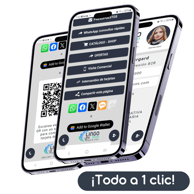 Tarjeta digital móvil