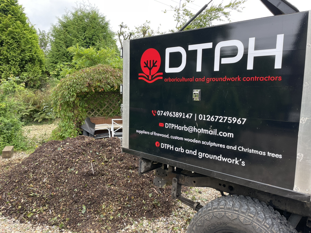 Tipper load of mulch/wood chip