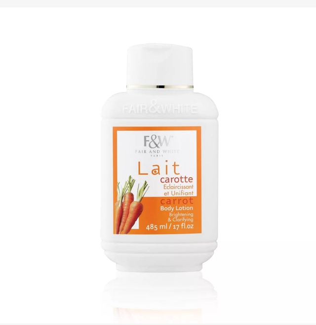 Fair and White Carrot Body Lotion 485ml