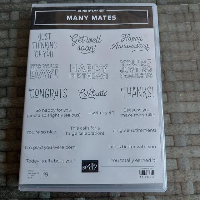 Many Mates stamp set