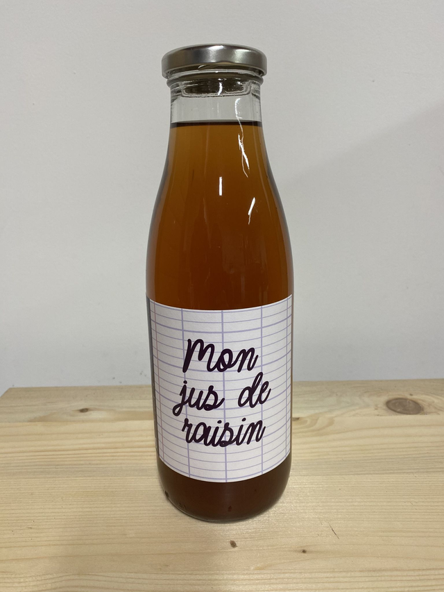 Jus de raisin naturel 75cl