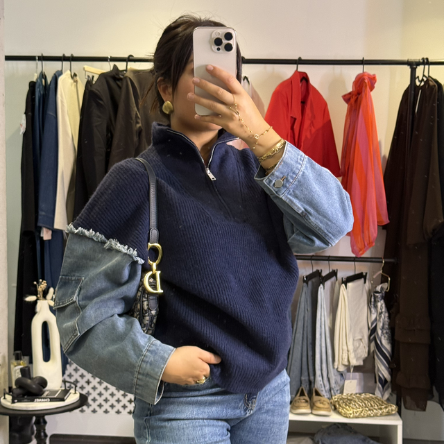 Pull en jean 