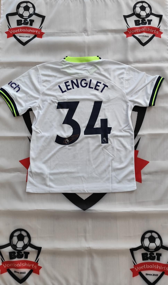 Gesigneerd Clément Lenglet Tottenham Hotspur Shirt – Een Must-Have voor de Ware Spurs-Fan