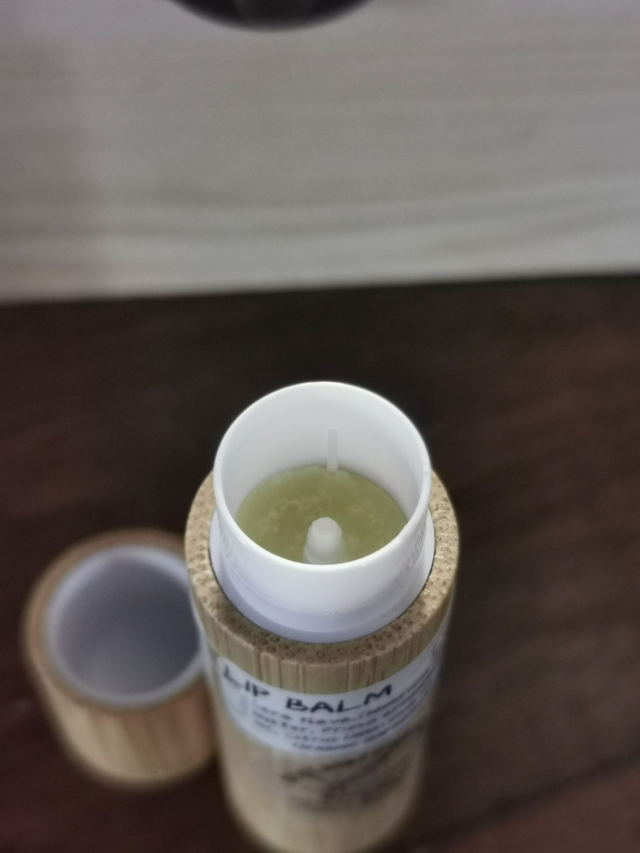 Lip Balm Vanilla. (Organic Ingredients). 5g