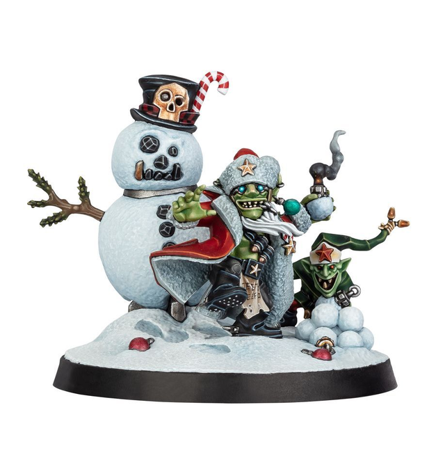 Da Red Gobbo's A-Bomb-inable Snowman