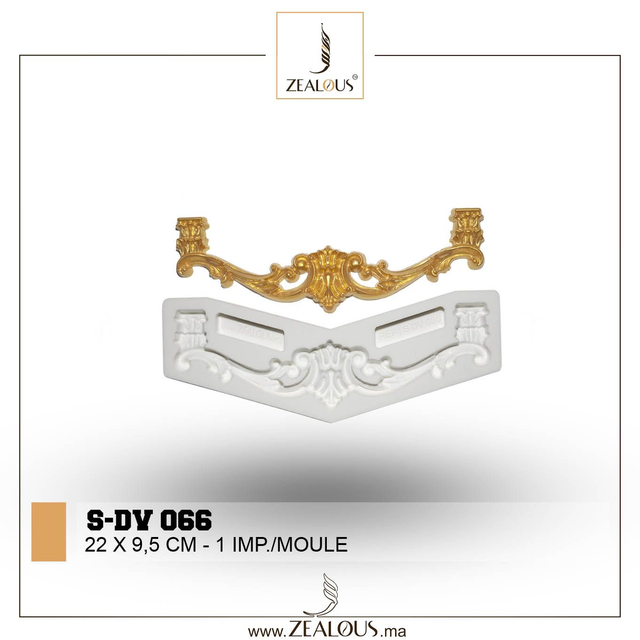 S-DV066 Cake Chocolate and Fondant Silicon Moulds