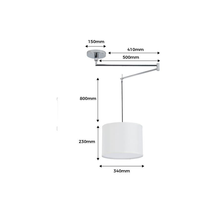 Suspension avec bras articulé E27