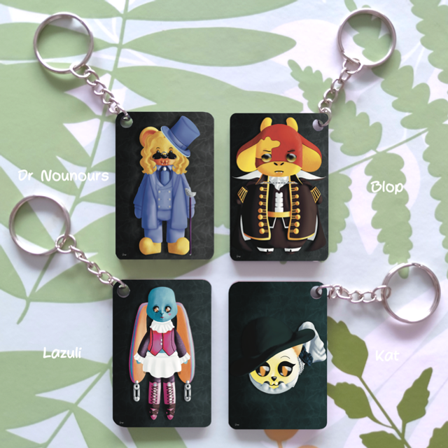 Dr Nounours - Vampires - Porte-clés