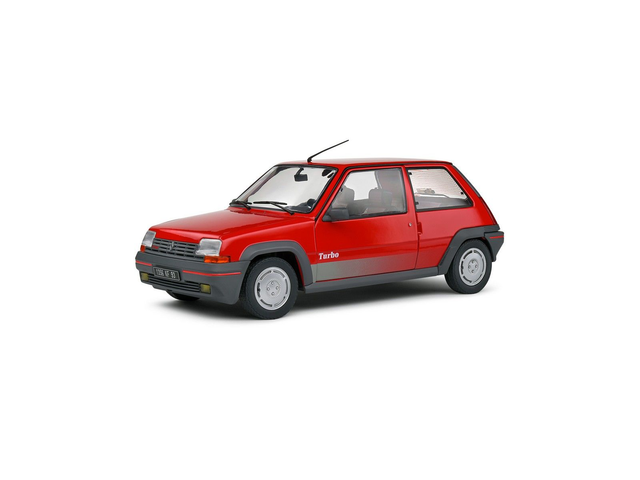 Renault 5 GT TURBO MK1 Rouge Vif 1985 solido S1810001 1/18