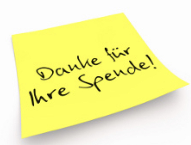 Allgemeine Spende für den Basar und Gemeindearbeit 