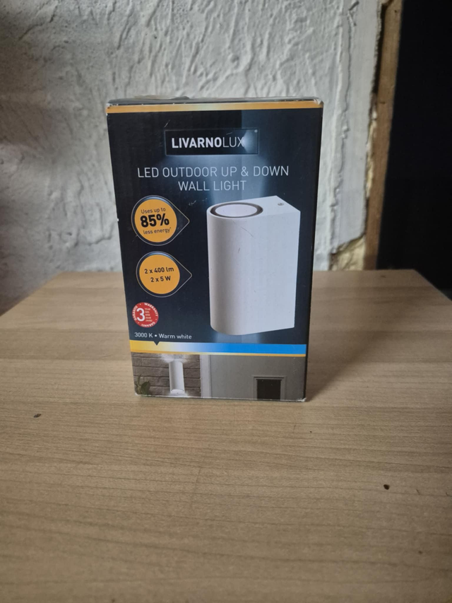 Lampe murale extérieure à led 
