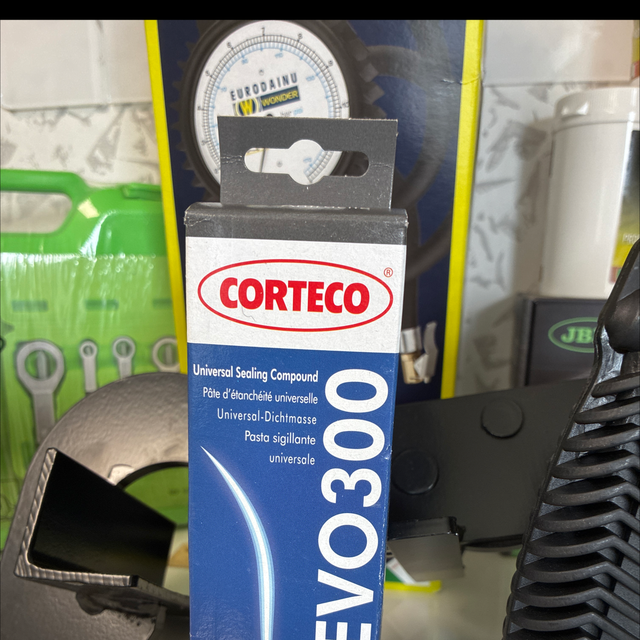 Sigillante Corteco Evo300 resistente a benzina diesel oli grassi Lubrificanti raggi UV acqua -70° +300°