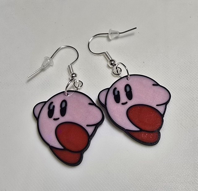Boucles d'oreilles Kirby