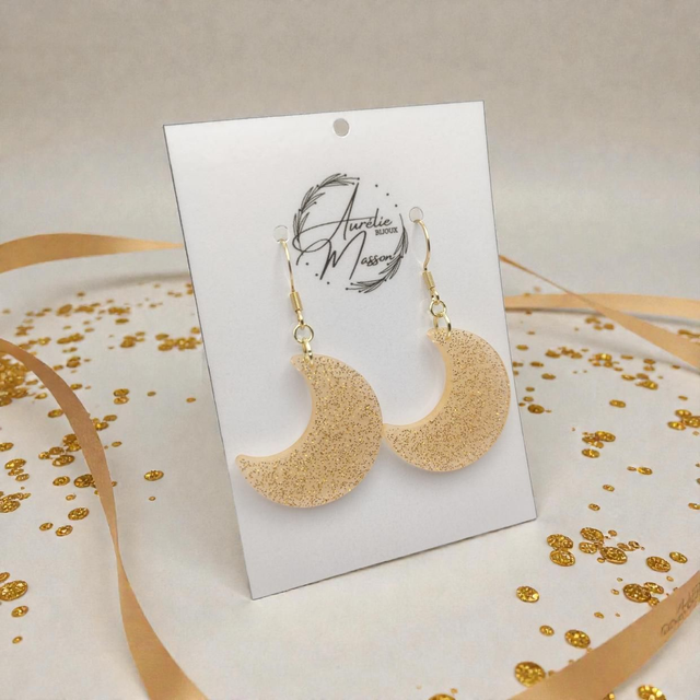 Boucles d'oreilles "Mimosa"