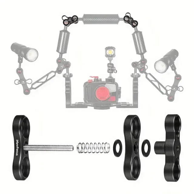 pince papillon pour support platine appareils photo sous marin