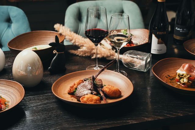 3-Gang-Menü mit Lammkarree I Ostermenü für Zuhause