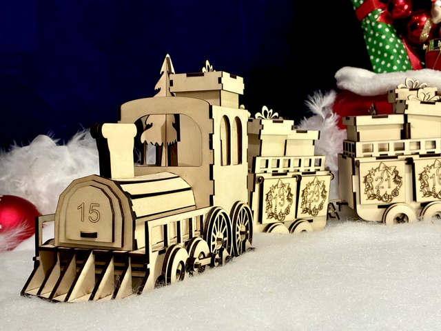 Train de l’Avent personnalisable