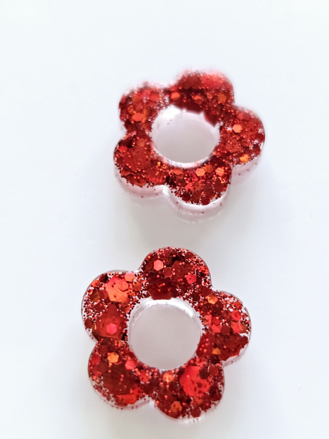 PAMPILLES ROUGES PAILLETTÉES