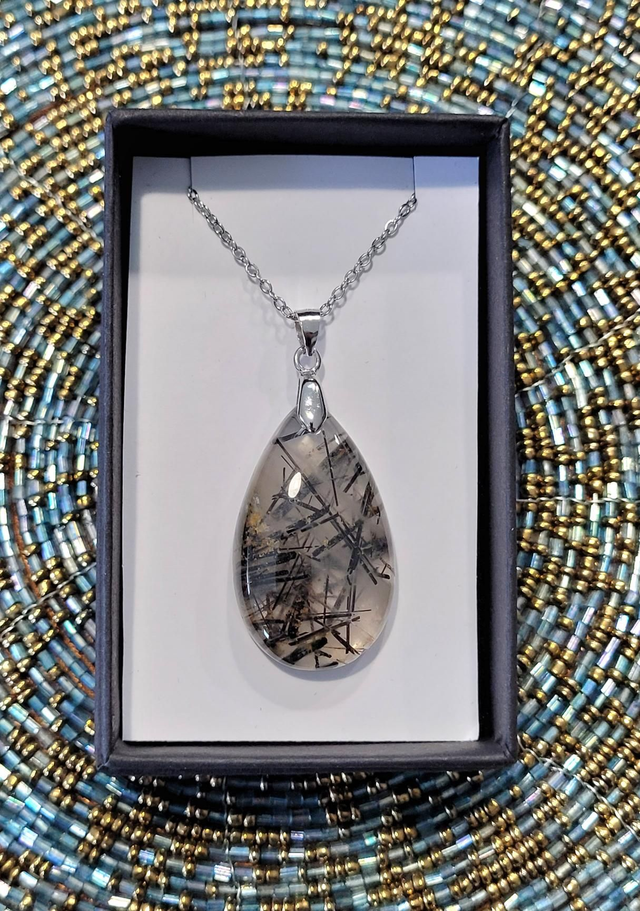 Pendentif Quartz Rutile 