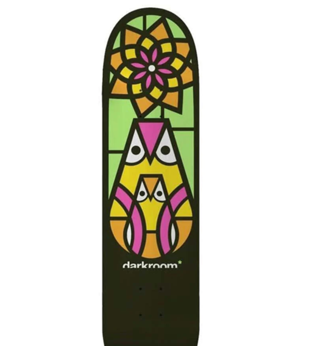 Darkroom Skateboards Guardian Bright Skateboard Deck Multi 8.25