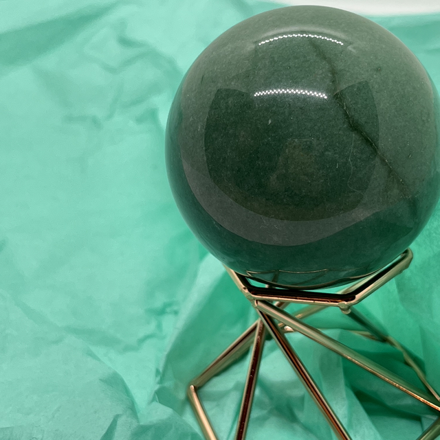 Sphère - Jade verte