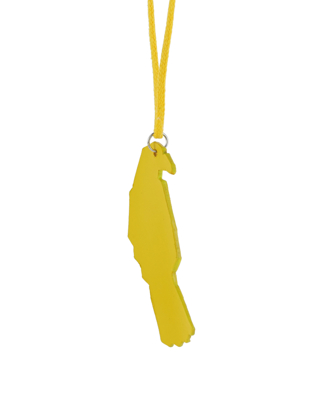 Collier TORI Jaune Vif