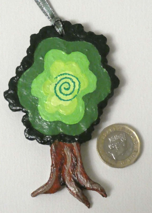 Wonderful "Animal Inspirations" Hanging Gift. "Tree of Life". With an inspirational motto on the reverse